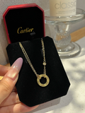 X740    Women's Titanium Steel Fashion Necklace Jewelry