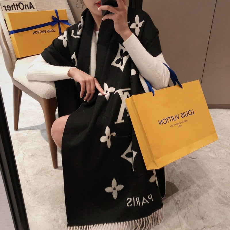 XLC19 cashmere blend 65-180CM Scarf