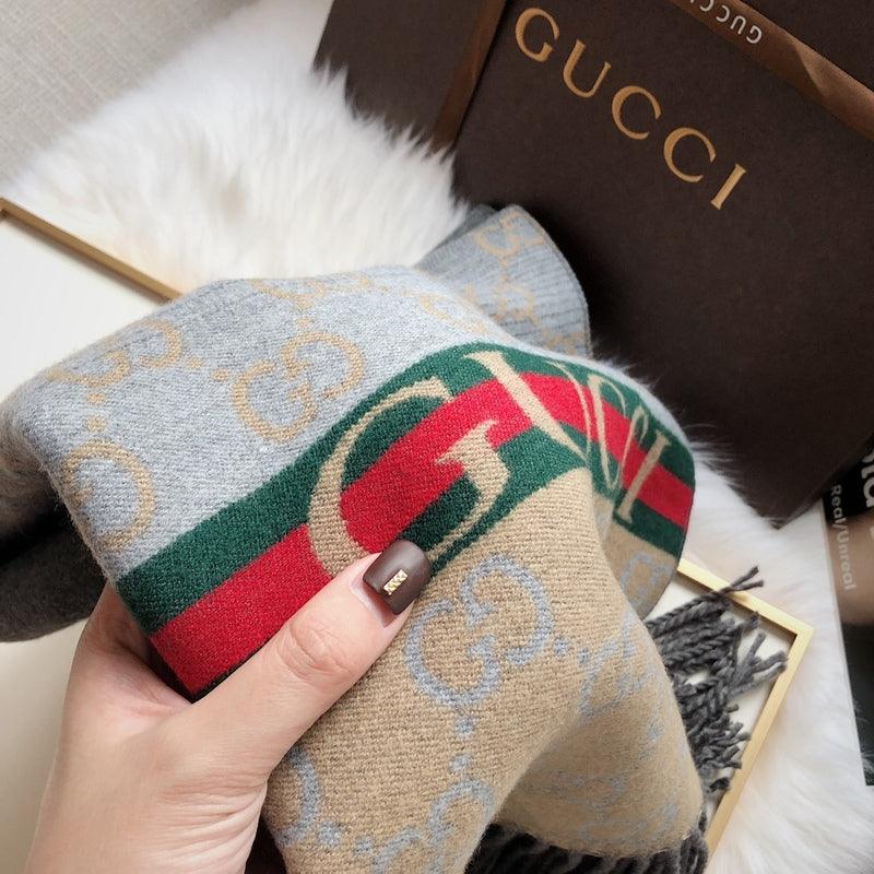 XGC4 cashmere blend 65-180CM Scarf