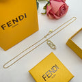 FN04 Necklace plating gold Jewelry