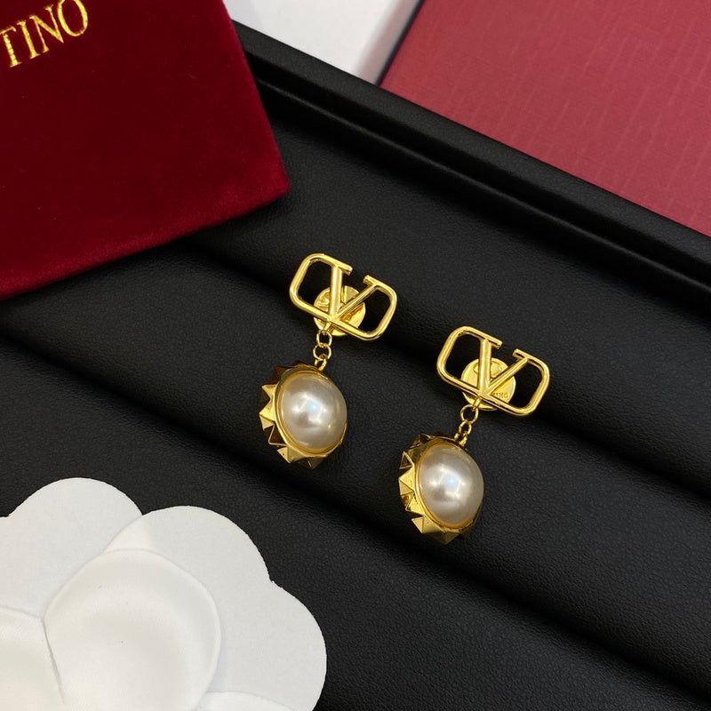 VLE8 New Women's Fashion Gold Plated Earrings Jewelry