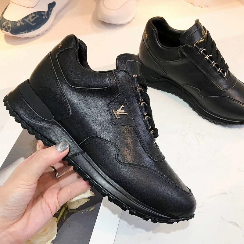 OLS41 Leather women 35-42 And men 40-46 sneakers shoes With box
