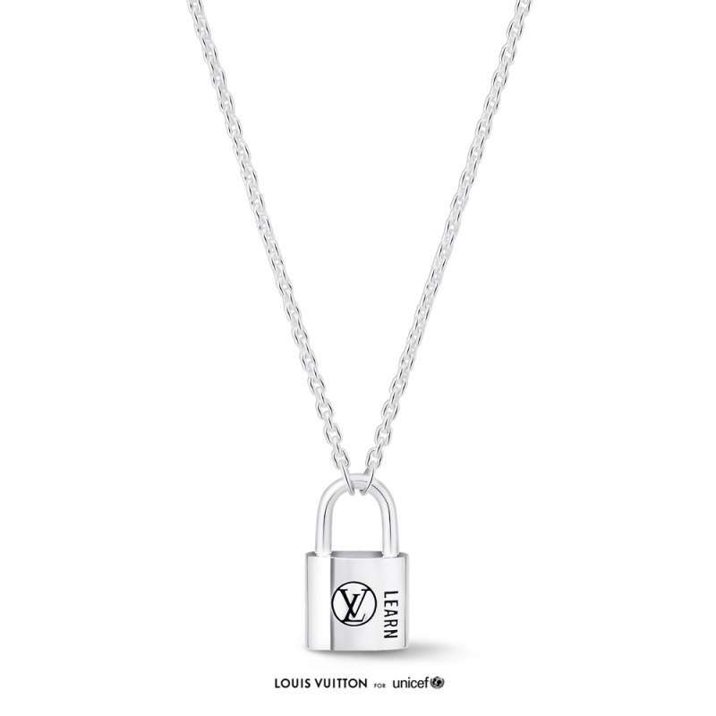 X706   Men's and women's titanium steel necklace lock jewelry